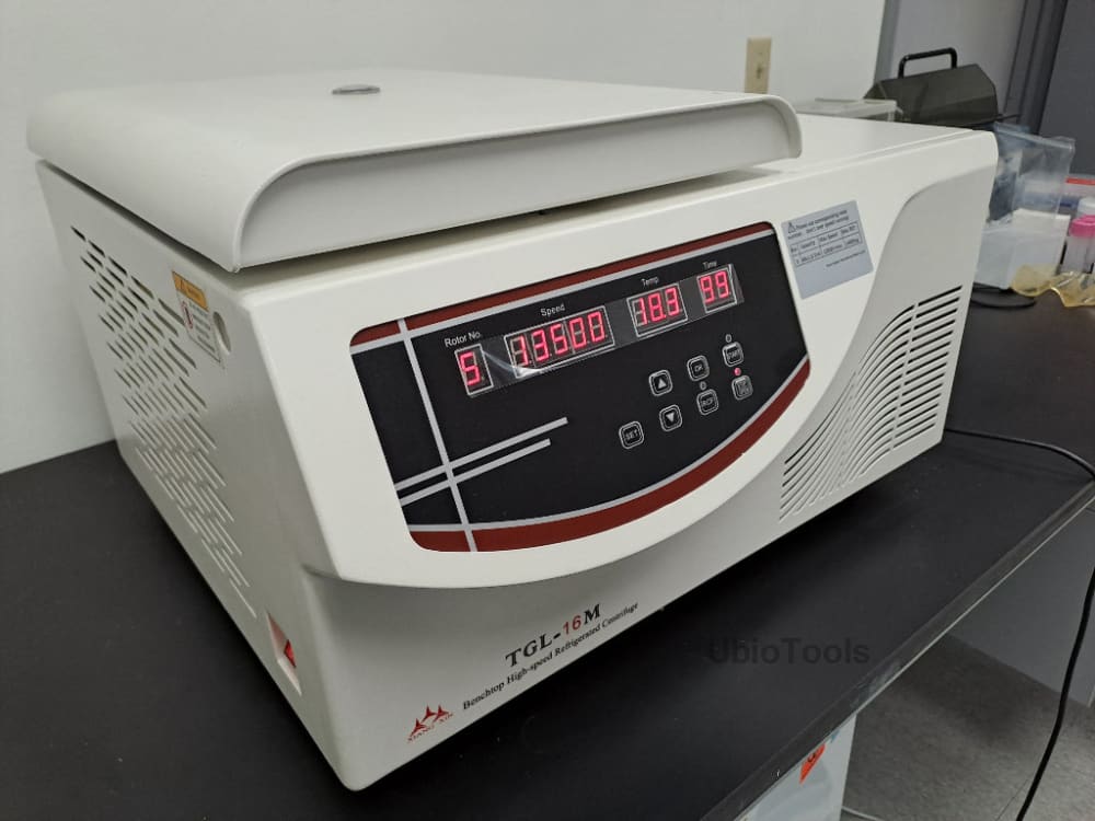 Benchtop High Speed Refrigerated Centrifuge Tgl-16M