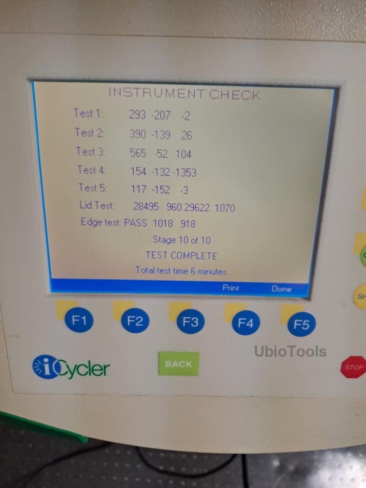 Thermocycler Icycler Biorad Thermocyclers